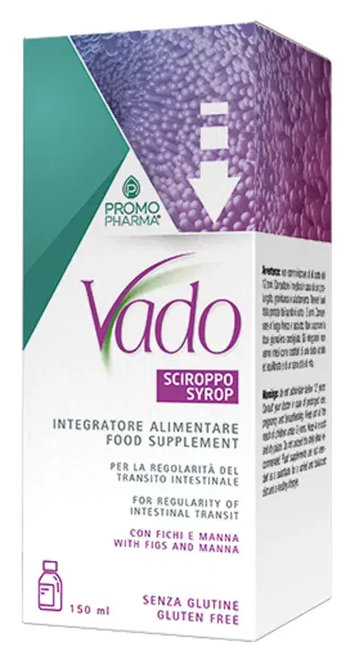 Vado Sciroppo Fichi Manna per il Transito Intestinale 150 ml