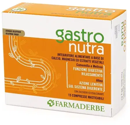 Farmaderbe Gastro Nutra Integratore 15 Compresse