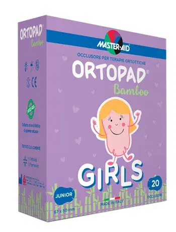 Pietrasanta Pharma Cerotto Oculare Per Ortottica Ortopad Girls M 5,4x7,6 20 Pezz