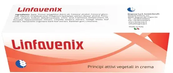 Linfavenix Crema Cosmetica Circolazione Venosa 100 ml