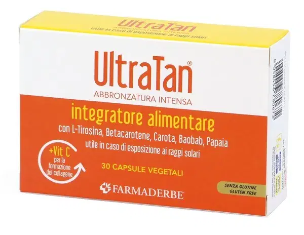 Farmaderbe Ultra Tan Integratore 30 Capsule