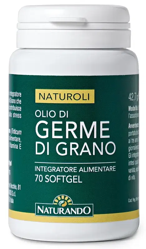 Naturando Olio Di Germe Di Grano Integratore 70 Capsule