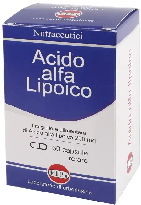 Kos Acido Alfa Lipoico Integratore Alimentare 60 capsule