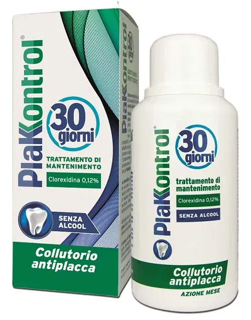 Plakkontrol Linea Igiene Dentale Quotidiana 30 Giorni Collutorio 0,12% 250 ml