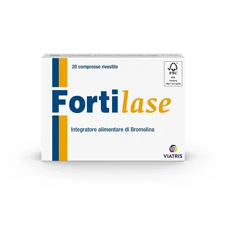 Rottapharm Fortilase Integratore Alimentare Sistema Circolatorio 20 Compresse