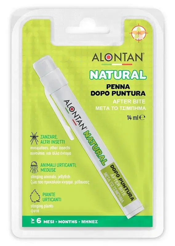 Alontan Natural Penna Dopo Puntura Per Prurito E Arrossamenti 15 ml