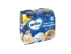 Mellin Pappa Completa Pastina Verdure E Formaggino 2 x 200 g