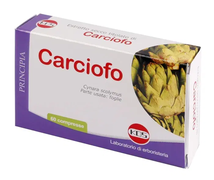 Kos Carciofo Estratto Secco Integratore 60 Compresse
