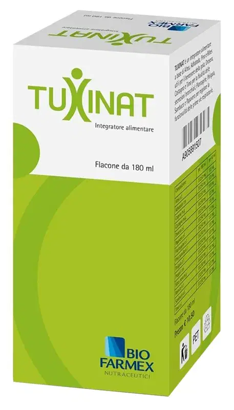 Biofarmex Tuxinat Sciroppo Integratore Vie Respiratorie 180 ml