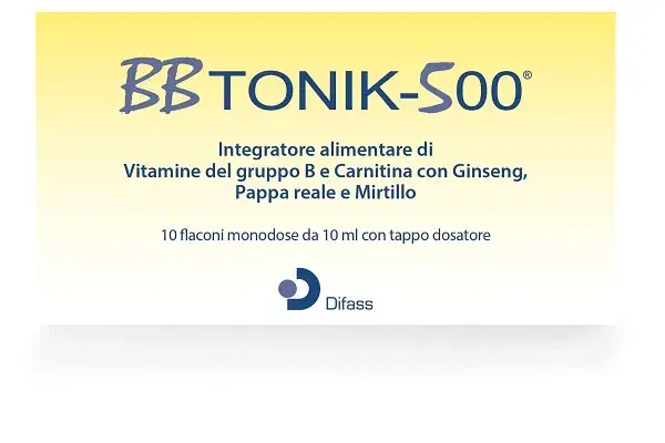 Ipsen Consumer Healthcare Bbtonik 500 10 Flaconcini 10 Ml