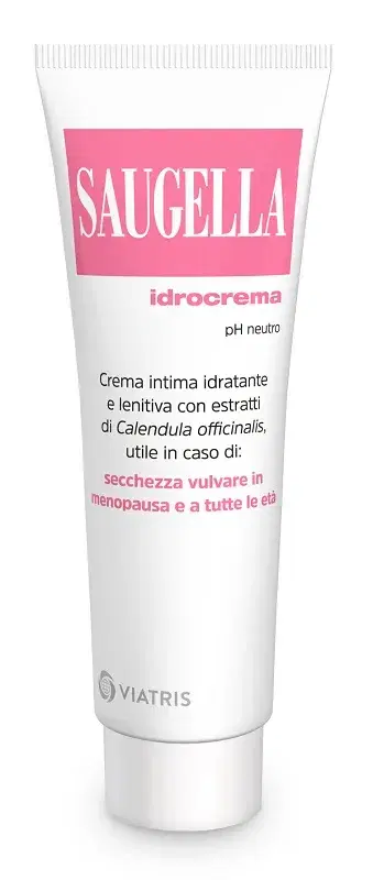 Saugella Idrocrema Ph Neutro Crema Intima Specifica Lenitiva e Idratante 30 ml