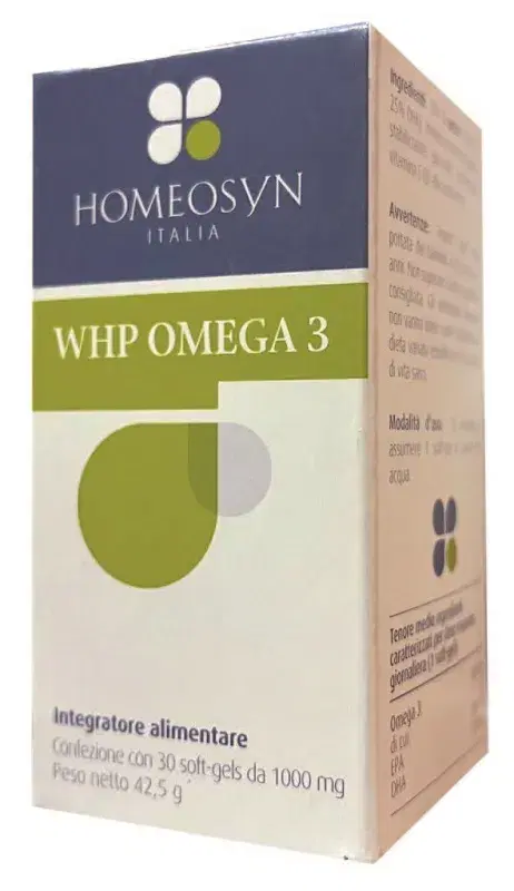 WHP Omega 3 Integratore 30 Capsule