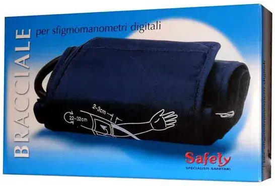 Safety Prontex Bracciale Adulti Ricambio Per Sfigmomanometro Digitale 22-42 cm