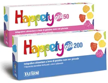Happety Piu 50 Integratore 7 Flaconcini