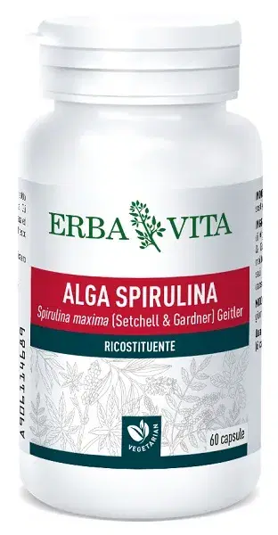 Erba Vita Alga Spirulina 60 cps 450 mg