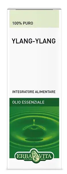 Erba Vita Olio Essenziale Ylang Ylang Integratore Alimentare 10 ml