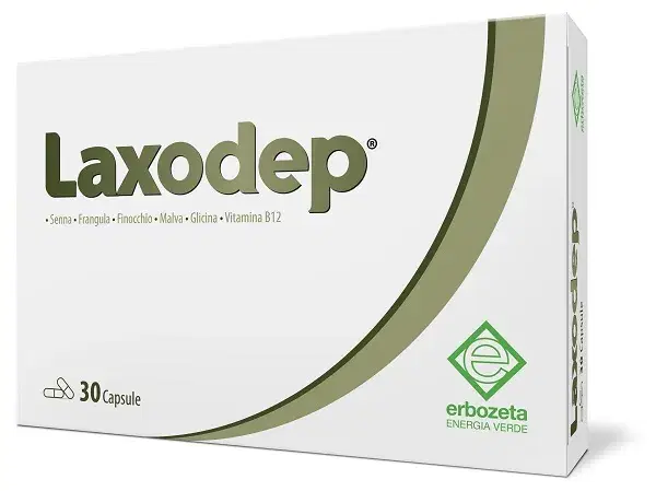 Erbozeta Laxodep Integratore per l'Apparato Digerente 30 Capsule