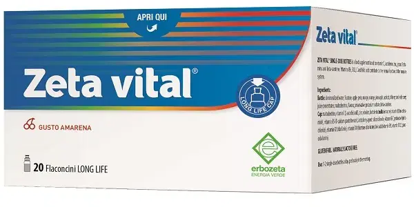 Erbozeta Zeta Vital Integratore Difese Immunitarie 20 Flaconcini