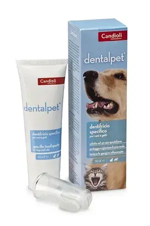 Candioli Dentalpet Dentifricio Per Cani e Gatti 50 ml