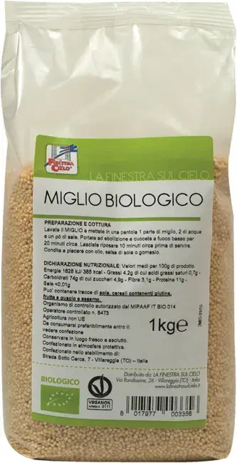La Finestra sul Cielo Miglio Decorticato Bio 1 kg