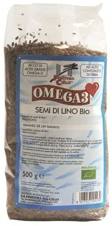 La Finestra sul Cielo Omega3 Semi Lino 500 g