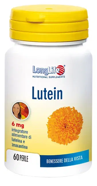 Longlife Longlife Lutein Integratore per il Benessere di Occhi e Vista 60 perle