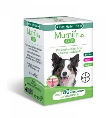 Bayer Pet Linea Animali Domestici Murnil Tabs Cani Integratore 40 Compresse