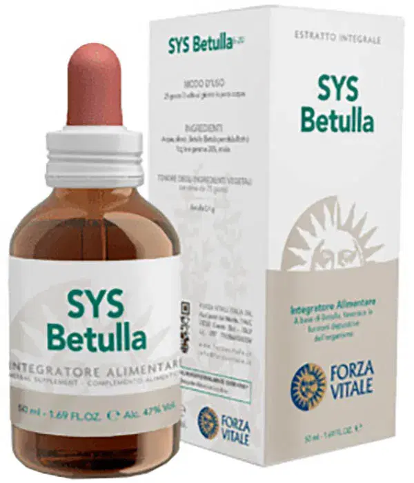 SYS Gocce di Betulla Integratore Drenante 50 ml