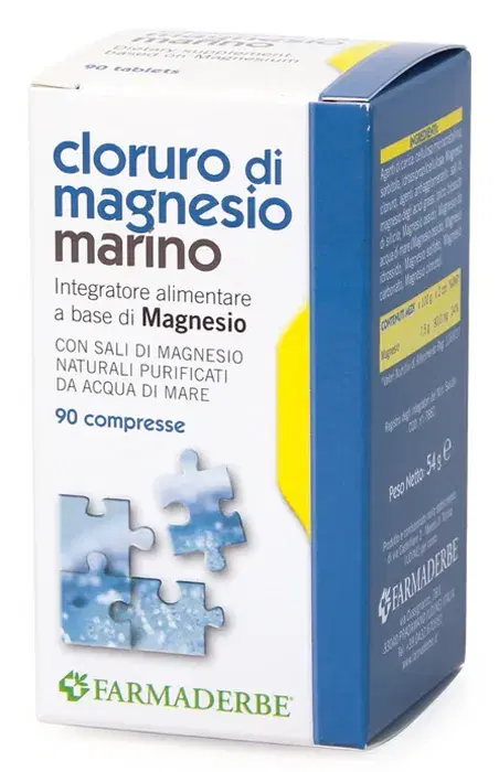 Farmaderbe Cloruro Magnesio Integratore 90 Compresse