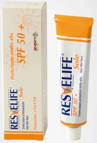Resvelife Sole Crema Solare Viso SPF 50+ Pelle Intollerante 30 ml