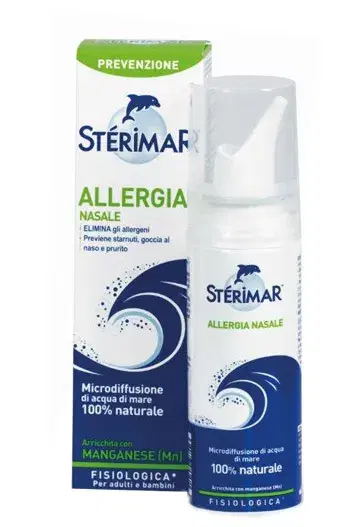 Sterimar Linea Pulizia e Salute del Naso Mn Spray Nasale Acqua di Mare 100 ml