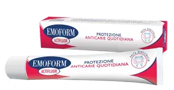 Polifarma Linea Igiene Dentale Quotidiana Emoform Actifluor Dentifricio 75 ml