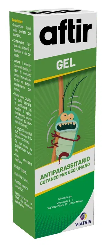 Aftir Gel Antiparassitario Cutaneo Protettivo e Delicato 40 g