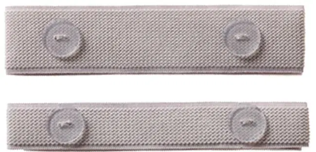 Conveen 5050 Lacci di Fissaggio in Velcro per Sacche Urinarie 2 Pezzi