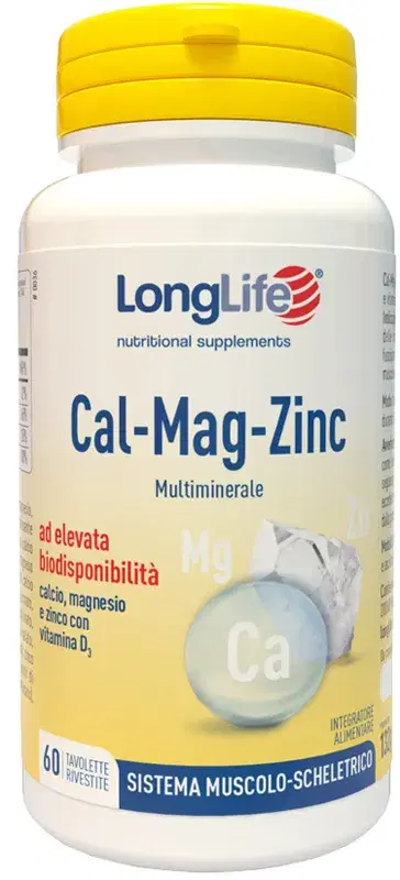 Longlife Cal/mag/zinc 60tav