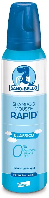 Bayer Pet Linea Animali Domestici Sano e Bello Cani Rapid Shampoo Secco 300 ml