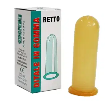 Farvisan Ditale Protezione Gomma Retto Misura 2