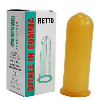 Farvisan Ditale Protezione Gomma Retto Misura 4