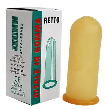 Farvisan Ditale Protezione Gomma Retto Misura 5