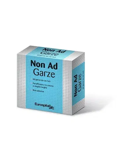 Non Ad Garze Paraffinate in Cotone 5x5 cm 40 Pezzi