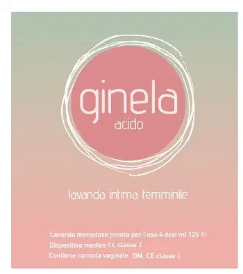 Ginela Acido Lavanda Vaginale 4x125 ml + 4 Minicannule