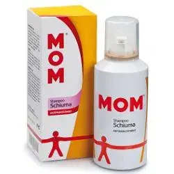 Mom Linea Shampoo Schiuma Anti-Parassitario Anti-Pediculosi 150 ml