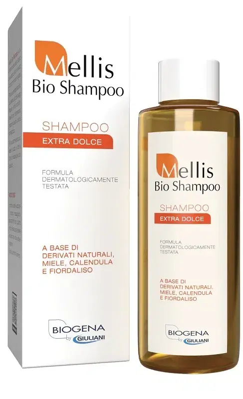 Mellis Bio Shampoo Delicato Extra Dolce Naturale 200 ml