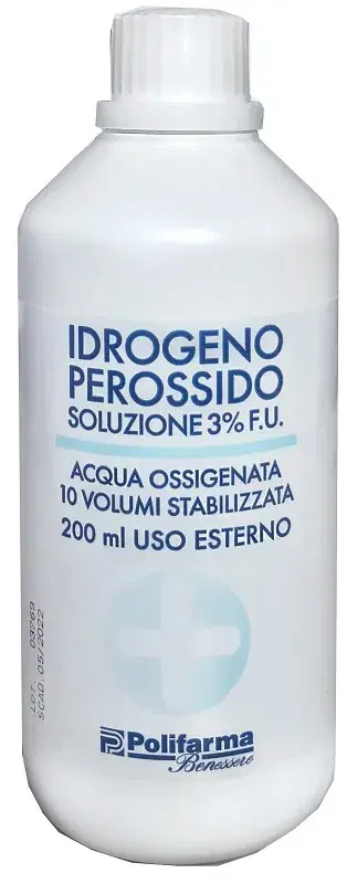 Polifarma Benessere Perossido Idrogeno 3% Disinfettante 200 ml