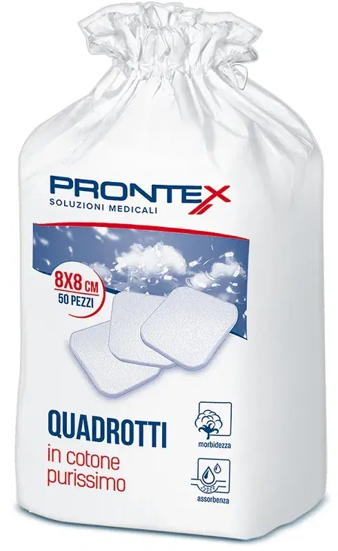 Safety Prontex Cotone Idrofilo In Quadrotti