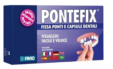 Fimo Pontefix Set Fissaggio Facile e Veloce di Ponti e Capsule Dentali