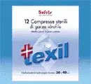 Safety Texil Garza Idrofila Sterile 18x40 cm 12 Compresse