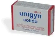 Uniderm Linea Igiene Intima e Corpo Unigyn Solido Detergente Intimo 100 g