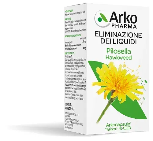 Arkocapsule Pilosella Integratore per l'Eliminazione dei Liquidi 45 Capsule