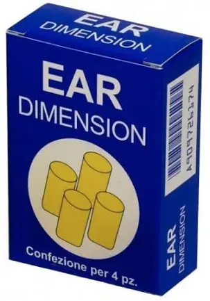 Ear Dimension Tappo Auricolare 4 pezzi
